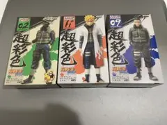 超彩色 ナルト疾風伝 ハイスペックカラーリングフィギュア3体セット