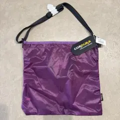 SHIPS: CORDURA(R) リップストップ ショルダー バッグ　パープルのサムネイル