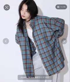 【週末限定値下げ】JEANASIS アソートチェックシャツ　LS