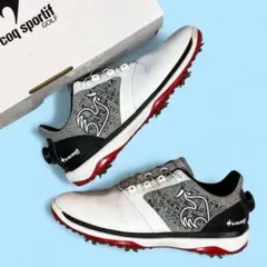 le coq sportif ルコックスポルティフ 28㎝ 箱付きゴルフシューズ