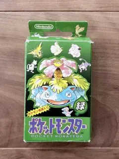 ポケモントランプ緑 1996年 任天堂 全枚数完品 説明書付き レトロのサムネイル