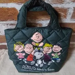 早い者勝ち最終お値下げ❗新品タグ付きPEANUTS キルティング トートバッグ