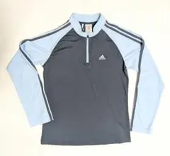 adidas clima365アスレチックフィット 長袖ハーフジップトップ