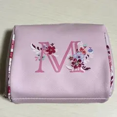 【美品】アフタヌーンティー イニシャルポーチ ピンクのサムネイル