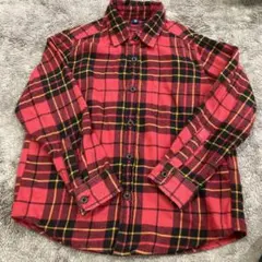 UNIQLO 長袖シャツ 120cm チェック