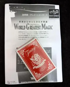 テンヨー アニメーションカード 手品 マジック【絵が動いてトランプを当てる！？】
