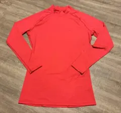 美品 Under Armour 長袖 コンプレッションシャツ ネオンピンク Lのサムネイル