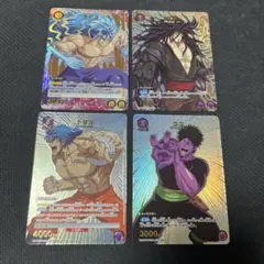 ユニオンアリーナ　トリコ　パラレル　まとめ売り　まとめうり　引退　大量　4枚