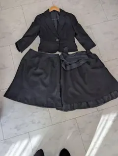 ネイビー スーツセット リバーシブルスカート&タイトスカート