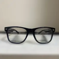 Ray-Ban ブラック スクエアメガネ