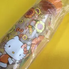 ハローキティ ウォーターボトル ひまわり柄 500ml (非売品)