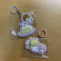 サンリオ　キキララ　ラバーストラップ　めじるしアクセサリー