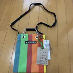 MARNI MARKET ストライプ ミニショルダーバッグのサムネイル