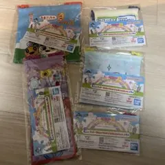 たまごっち　1番くじ　E賞コンプリート　巾着全5枚セット