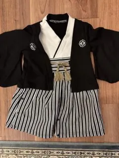 美品】羽織付き袴ロンパース フルオープン 70サイズ ANGELIEBE - メルカリ