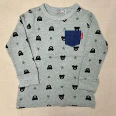 DOUBLE B 総柄長袖Tシャツ