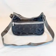 LeSportsac レスポートサック 猫柄 ナイロン ショルダーバッグ