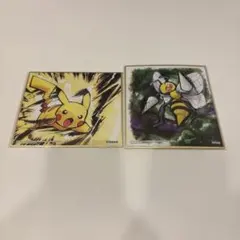 포켓몬 피카츄 スピアー 色紙2枚セット