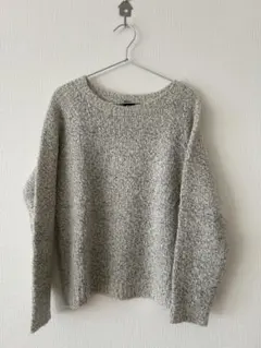 GAP グレー系 長袖ニットセーター