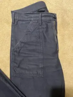 GUAN HO ベーカーパンツ　ネイビーのサムネイル