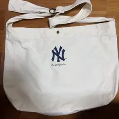 MLBメジャーリーグベースボール　トート　ショルダーバッグNYロゴマークのサムネイル