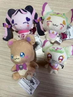 プリキュアぬいぐるみ4体セット