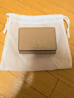 MICHAEL KORS ベージュ 三つ折り財布 保存袋付き