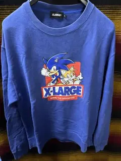 xlarge ソニック　コラボ　スウェット　Mサイズ
