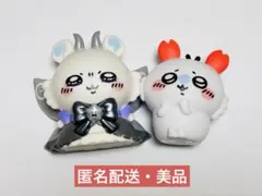 極美品　ちいかわ　モモンガ　ソフビセット　まじかる・カニ・ラーメン　匿名配送