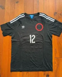 希少 adidas x FACTOTUM コラボ 日本代表 サッカーTシャツ M