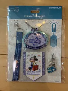 東京ディズニーシー25周年 ファンダフルディズニー ジュビリーバッジ