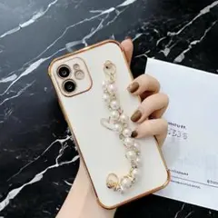 iPhone13Pro ケース インスタ映え パール  韓国 アイフォンケース