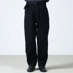 25aw】ポロワースタキシードクロス ダブルプリーテッドワイド