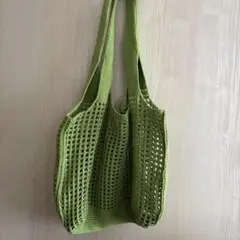 chibi*様専用 【ＣＶ】トートバッグ 編みバッグ ニットバッグ夏