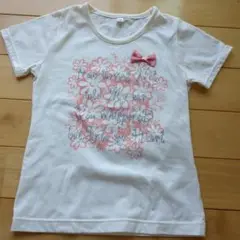 花柄 Tシャツ 半袖 130