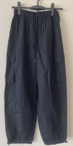 GU カーゴパンツ ブラック Sサイズ