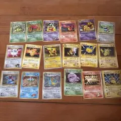 ポケモンカード 旧裏 まとめ売り 17枚セットのサムネイル