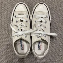 Converseコンバースオールスター＊ホワイト ローカットスニーカー22.5㎝のサムネイル