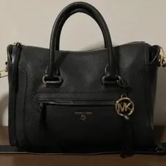 開店セール☆新品未使用 美品 マイケルコース レザー carine ロゴバッグ②