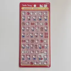 ボンボンドロップシールミニ キティ レッド サンリオ