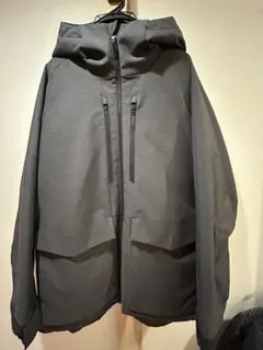 UNIQLO ハイブリッドダウンコート ダークグレー