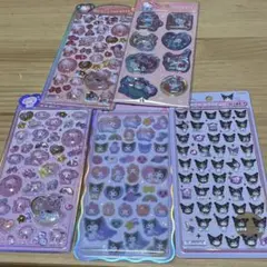 サンリオ ボンボンドロップシール等5点セット 【期間限定お値下げ】