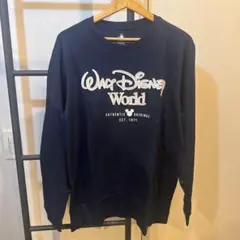 WDW 海外ディズニーランド M ロングシャツ ディズニーロゴのサムネイル