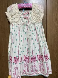 Shirley Temple バレリーナ　ノースリーブワンピース130〜