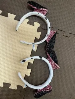 東京ディズニーリゾート スパンコール耳ヘアバンド