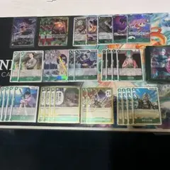 緑ゾロデッキパーツセット　ワンピースカードゲーム