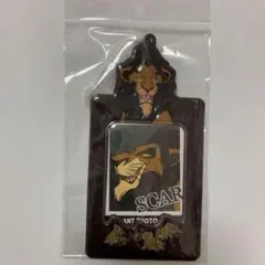 スカー　インスタントフォトキーホルダー　トレカホルダー ディズニー