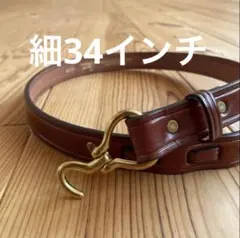 新品 TORY leather 36インチ フック バックル ベルト 幅1インチ - メルカリ