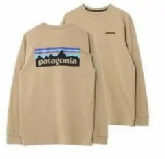 パタゴニア patagonia　P6　レスポンシビリティー 　ロンt ベージュ