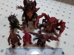 怪獣フィギュアセット 6体